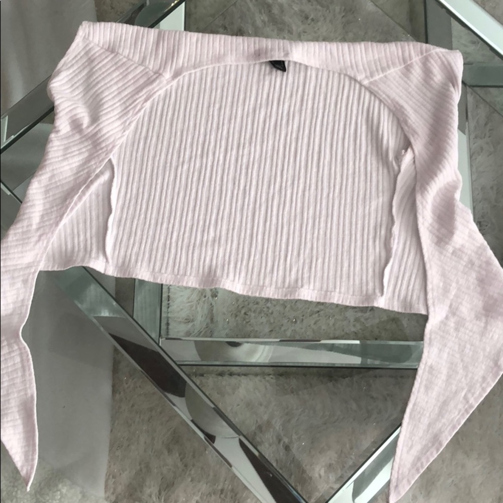 Forever 21- tie up shirt